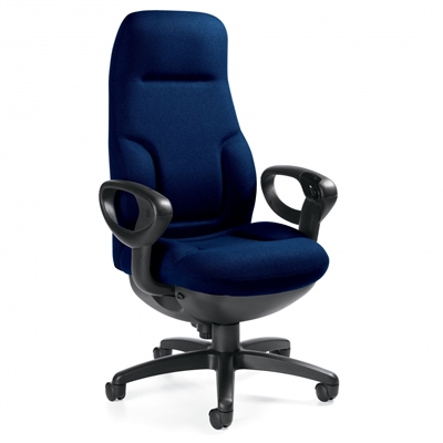 Global Concorde Executive 24HR High Back Synchro Tilter Chair #2424