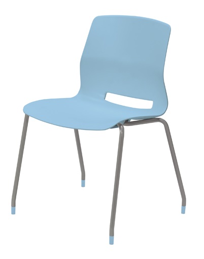 KFI Studios Imme Armless Stack Chair w/Poly Seat and Back #2700