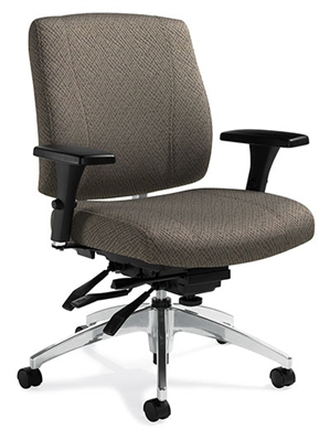 Global Triumph Medium Back Multi-Tilter Chair #3651-3