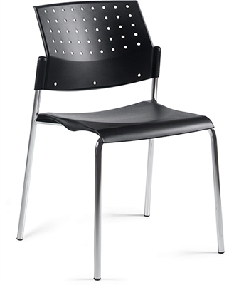 Global Sonic Armless Stack Chair #6508