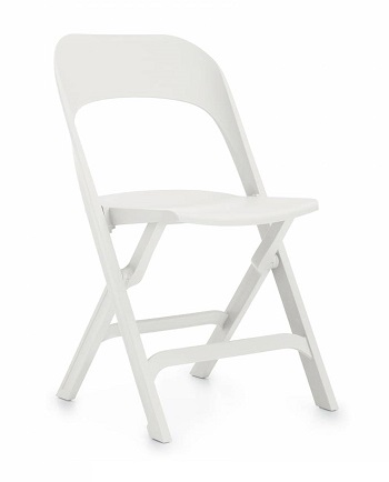Global Flap Lightweight Folding Chair - Color Milk