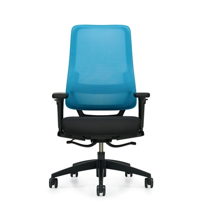 Global Sora High Back Weight Sensing Synchro-Tilter Chair #6941