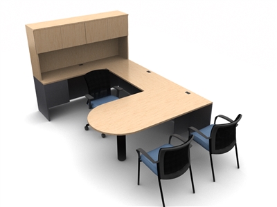 Global Adaptabilities Contemporary Desk Unit #ADP503R