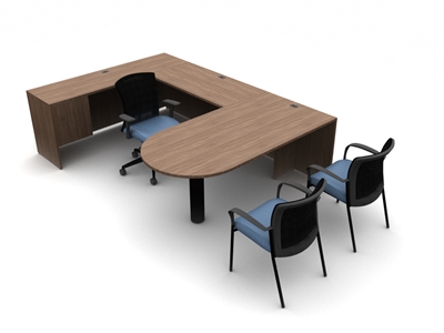 Global Adaptabilities Contemporary Desk Unit #ADP506R