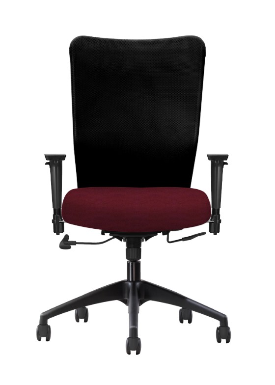 Allseating Inertia Mesh Back Highback Task Chair 77189