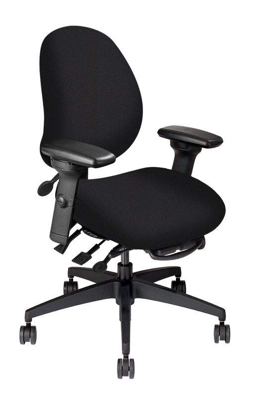 ErgoCentric GeoCentric Mid Back Multi Tilt Ergo Chair