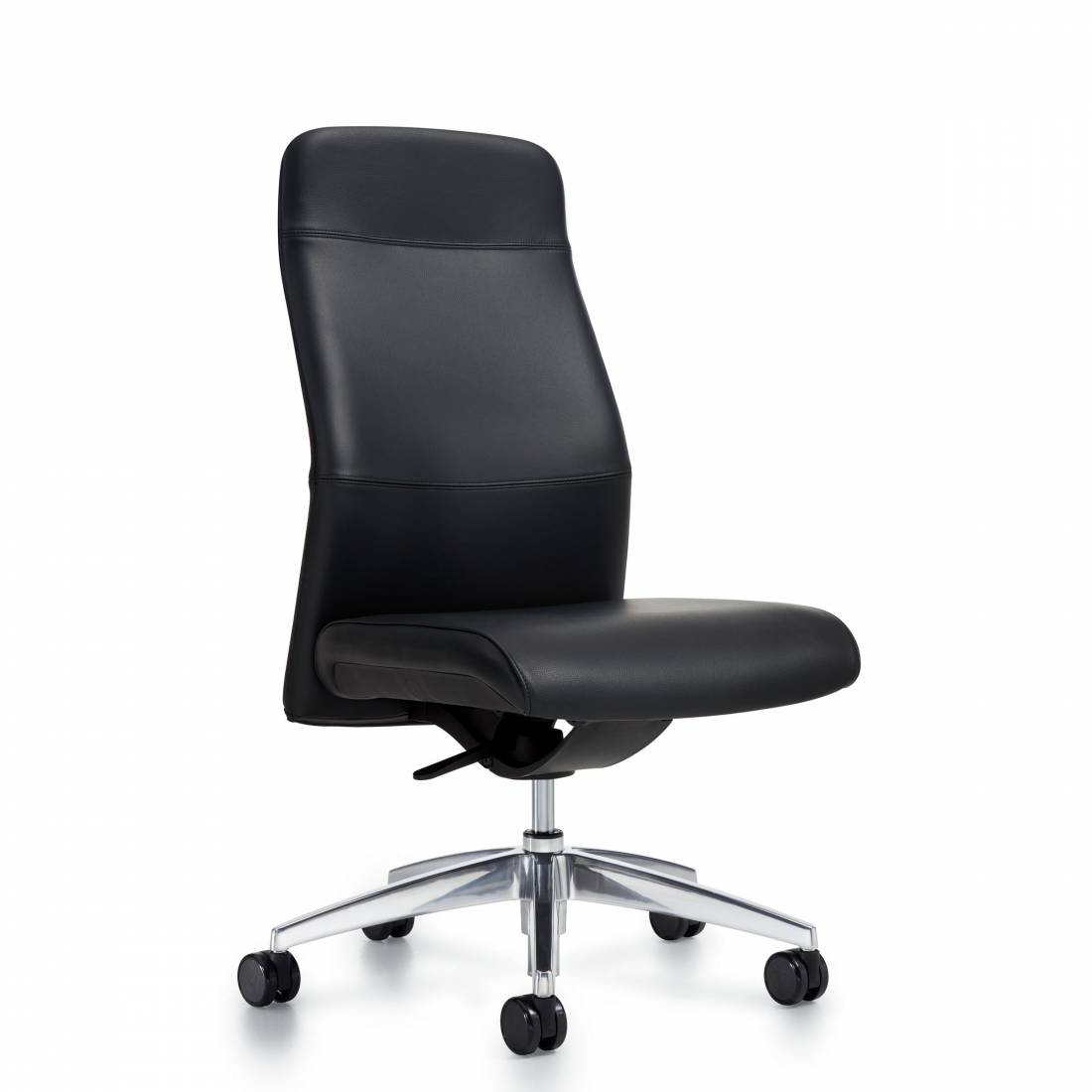 Global High Back Include Armless Weight Sensing Tilter Chair  