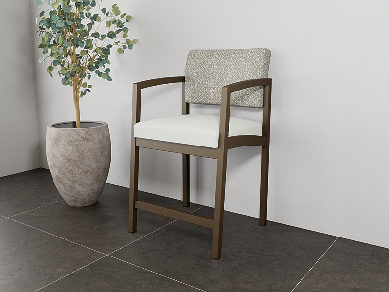 Lesro Lenox Steel Series Hip Chair LS1161