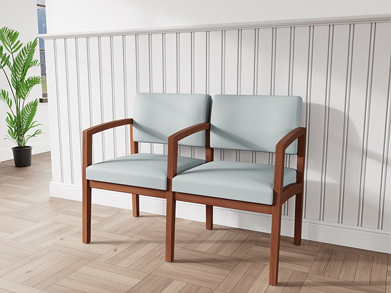 Lesro Lenox Series 2 Seat Sofa w/ Center Arm LW2103