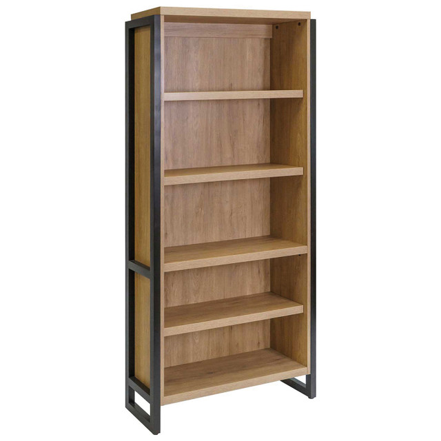 Office Source Artisan Series Open Bookcase - Natural Finish MNM3678NA