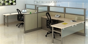 Open Plan 2 Pack 6' x 8' Typical Workstations TYPICAL 6