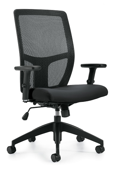 Offices To Go Mesh Back Synchro-Tilter Chair OTG3191