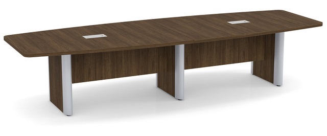 Office Source 12' Boat Shaped Conference Table OSELP238