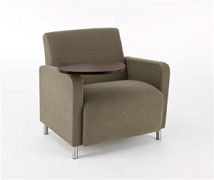 Lesro Ravenna Guest Chair w/ Swivel Tablet RV1201-T