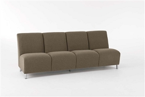 Lesro Ravenna Armless 4 Seat Sofa RV4102