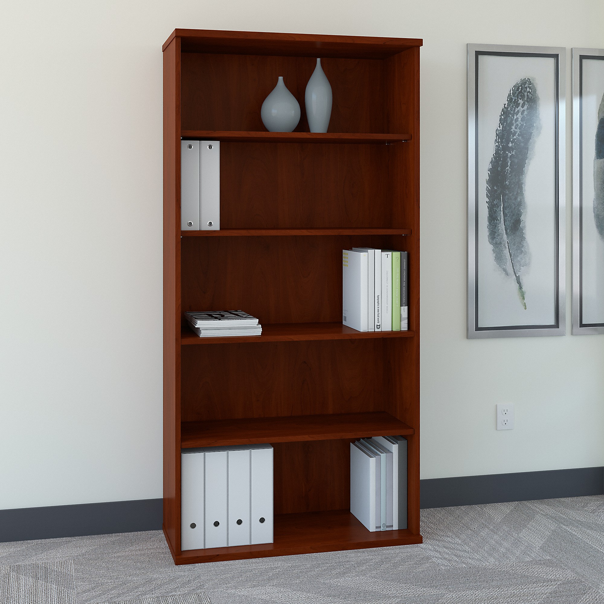 BBF Series C 36W 5 Shelf Bookcase