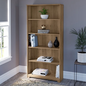 Bush Home Cabot Tall 5 Shelf Bookcase