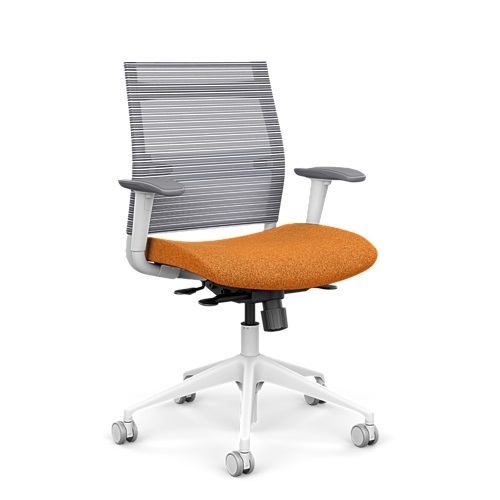 Sitonit Wit Midback With Arms Home Edition Chair 