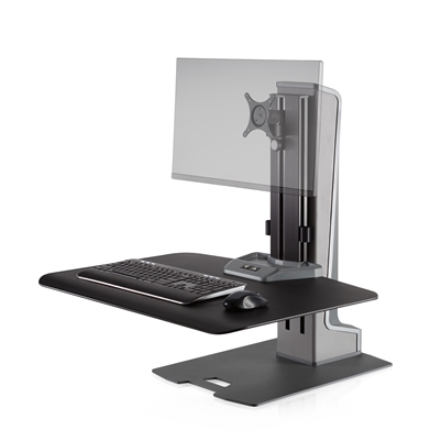 Hat Collective Winston-E Sit-Stand Workstation Single Monitor Mount #WNSTE-1-270